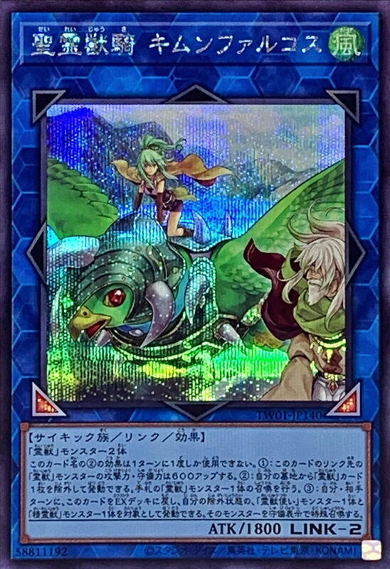 TW01-JP140 聖靈獸騎 山地獵鷹 (半鑽全鑽)