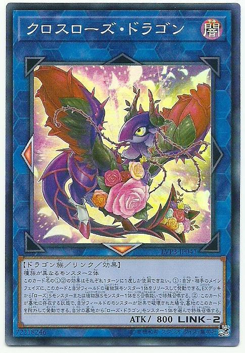LVP3-JP041 交錯薔薇龍 (亮面)