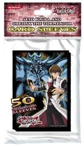 KONAMI 正版卡套 海馬V.S 歐貝利斯克的巨神兵 神之卡 50 張入(全新)