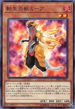 SD35-JP007 轉生炎獸濛 (普卡)