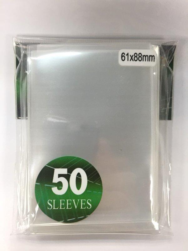 VG 鋼彈 第一層 卡套 透明 50張 厚的（尺寸：61x88mm 無黏)
