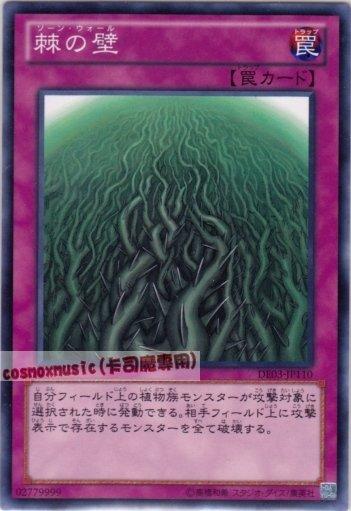 DE03-JP110　棘之壁　日文普卡