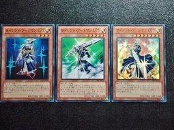 15AY-JPC06 沉默劍士 LV3 + 15AY-JPC07 LV5 + LV7 1金亮+2普卡 3張1組