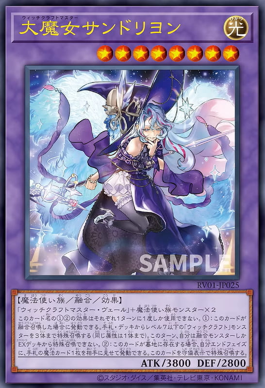 RV01-JP025 魔女工坊掌門 大魔女桑德里永 (金亮)