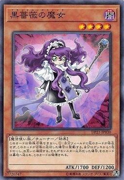 DP21-JP030 黑薔薇魔女 (普卡)