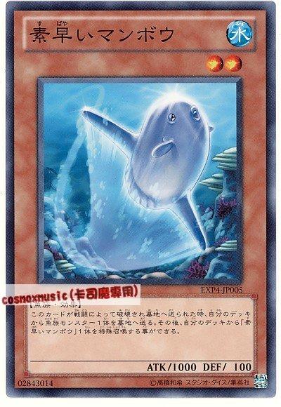 EXP4-JP005 迅速曼波魚 日文普卡 EXP4