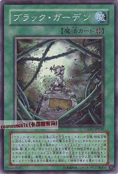 CSOC-JP048 黑色花園 日文亮面 602