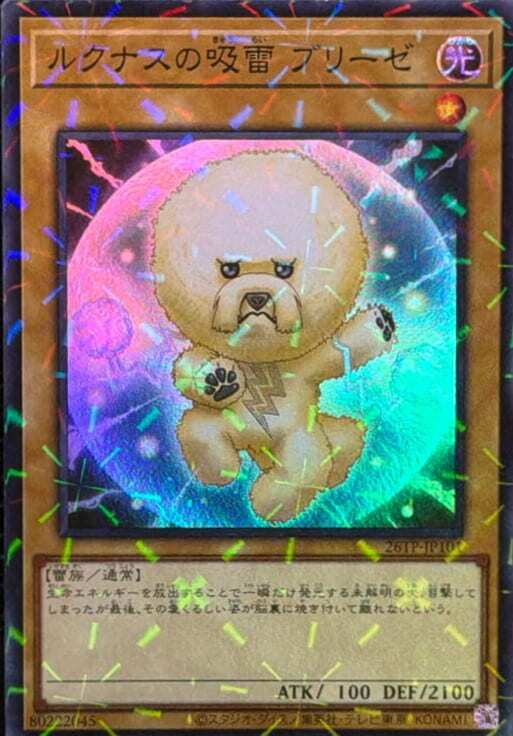 26TP-JP101 盧克納斯的吸雷 布利澤 (亮面普鑽)