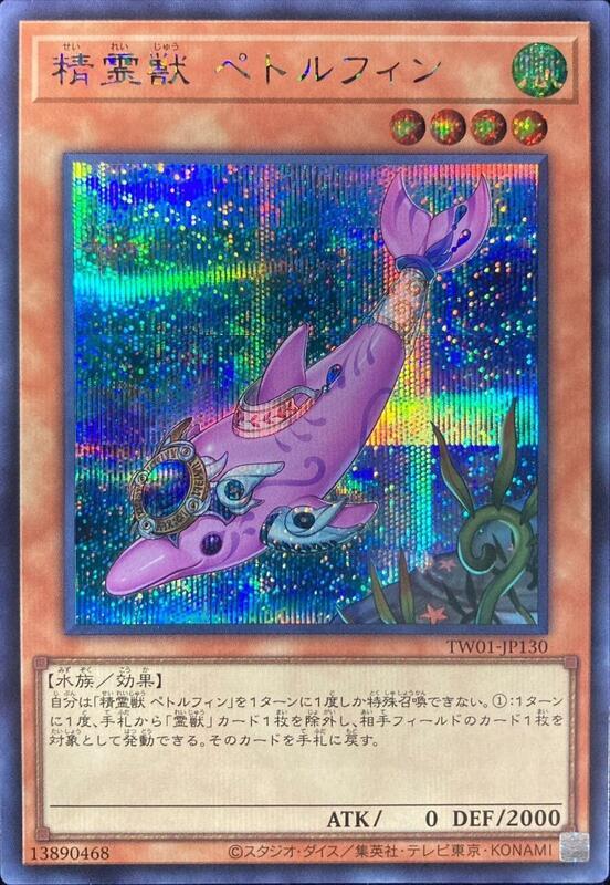 TW01-JP130 精靈獸 川豚 (半鑽)