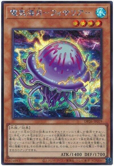 DP26-JP019 電氣海月 僧帽水母 (半鑽)