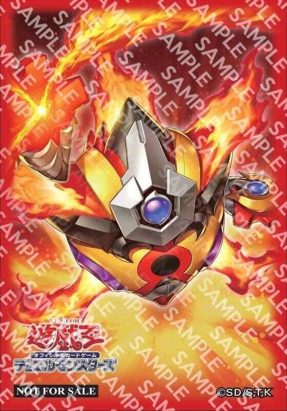 2023 亞洲炎屬性牌組限定賽 限定卡套 火之轉生炎獸　第二層　70入　全新未開封