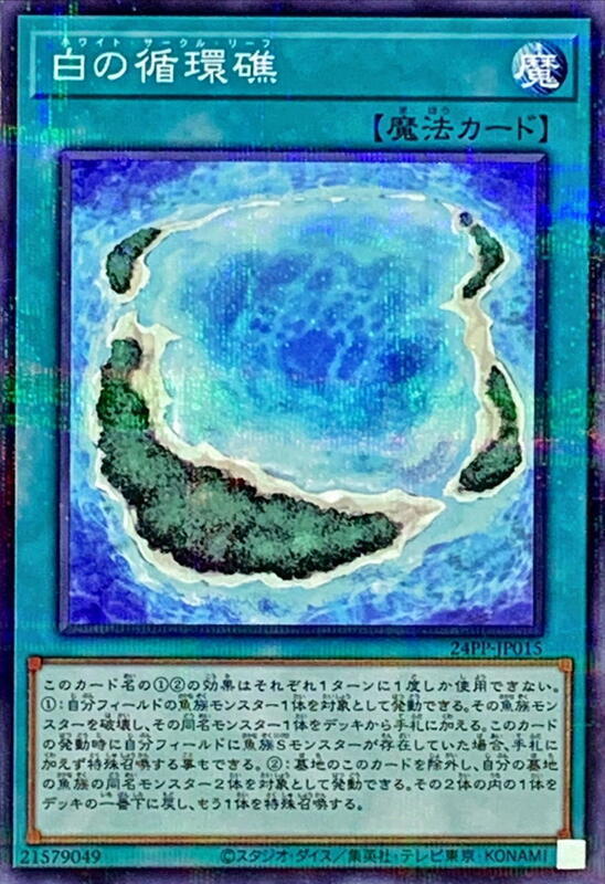 24PP-JP015 白之循環礁 (普鑽)