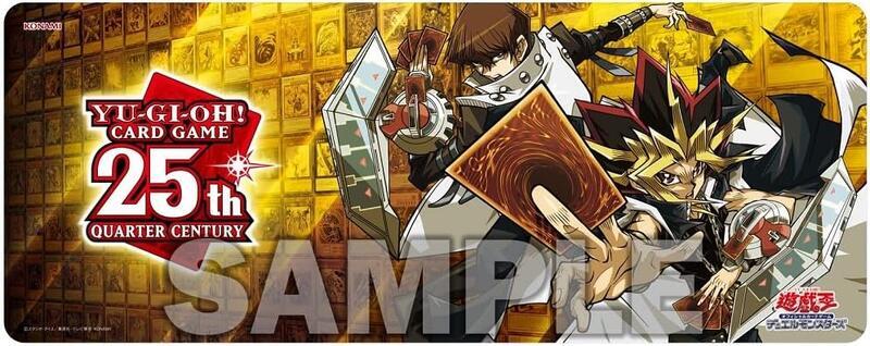 KONAMI 桌墊/桌布/卡墊 25週年限定-海馬/遊戲 (全新未開封)