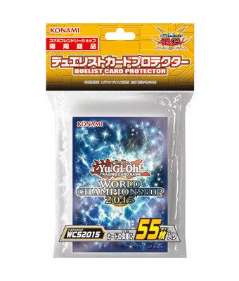 KONAMI 卡套 2015 WCS2015卡套.55枚 (全新未開封) 認證店限定卡套-限量.