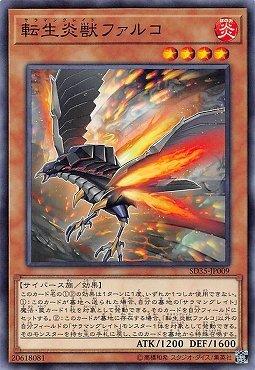 SD35-JP009 轉生炎獸隼(普卡)
