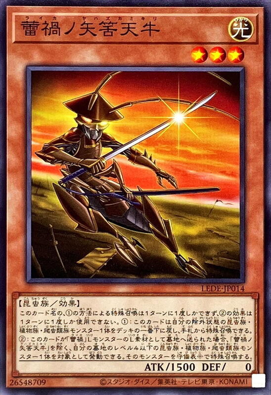 LEDE-JP014 蕾禍的矢筈天牛 (普卡) 1204