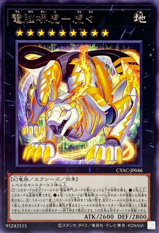 CYAC-JP046 電腦界虎 虎虎 (銀字) 1112