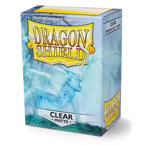 龍盾 Dragon Shield Matte 單面磨砂 龍盾標準尺寸 透明 卡套100入 遊戲王 第三層